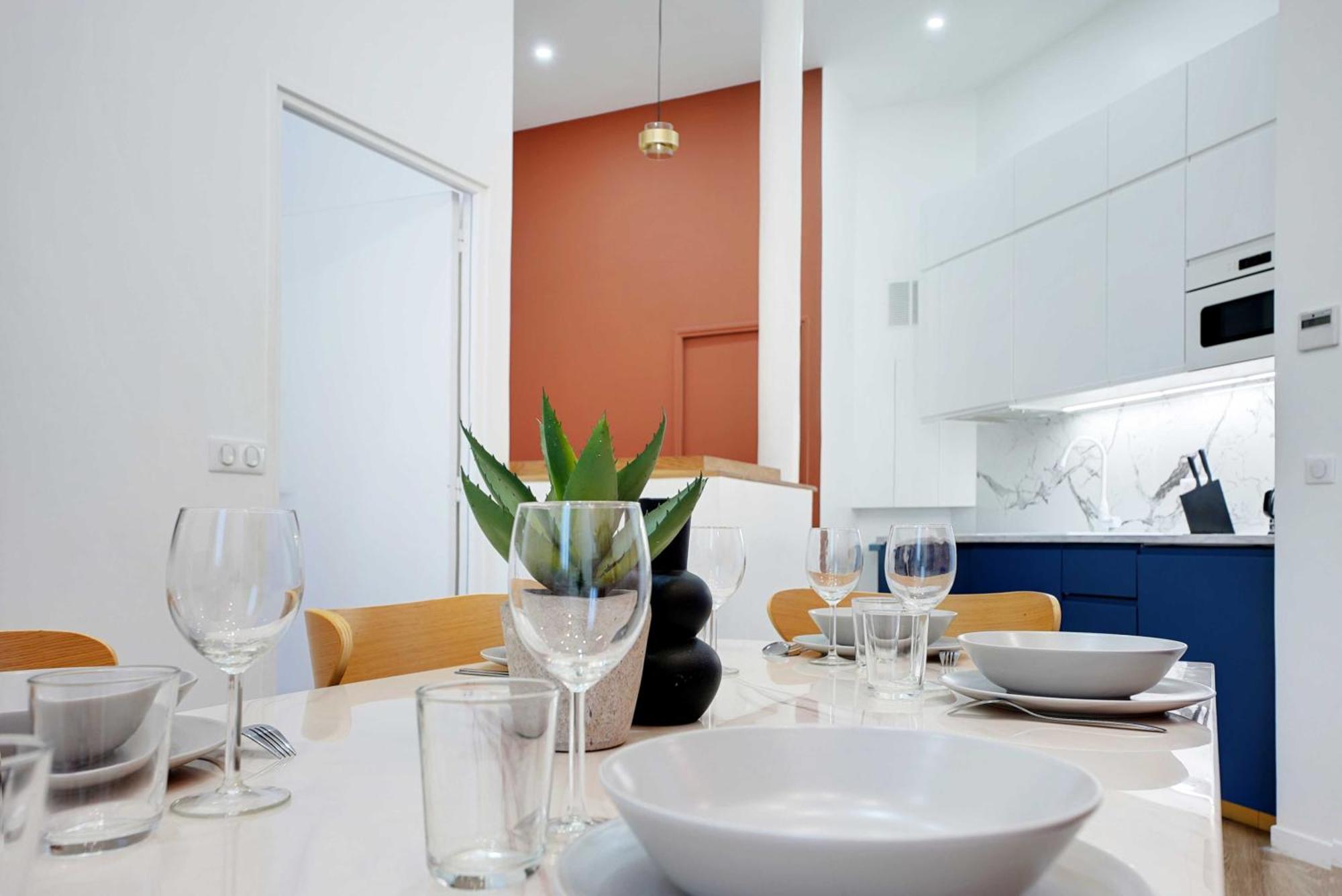Charming 2br - 8p With Ac - Galerie Lafayette Parijs
